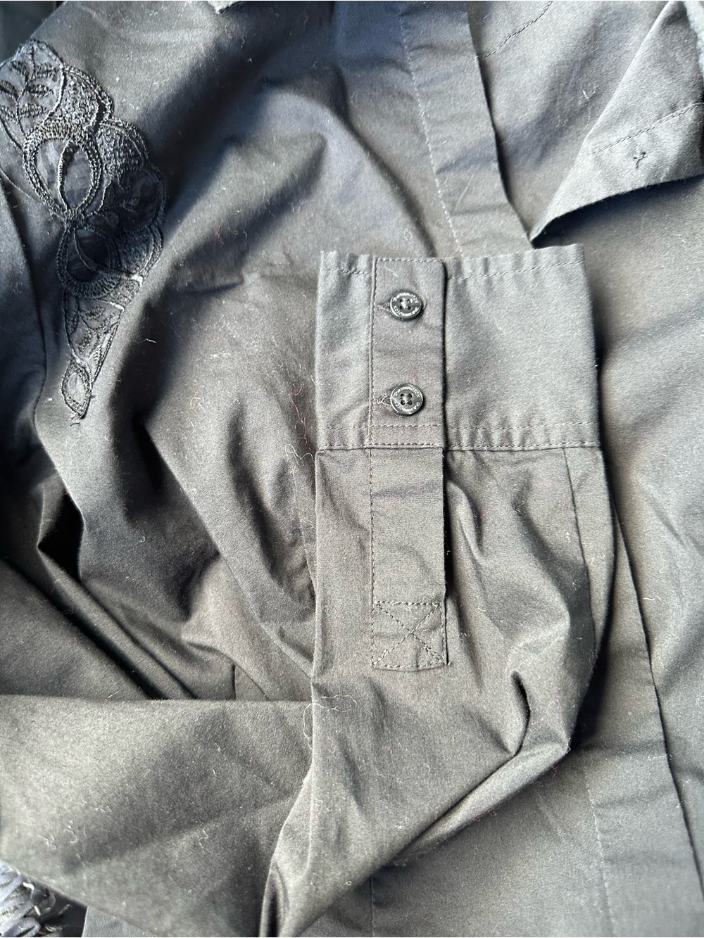 Worthington Ruffle-Front Button Down Shirt bundle - Picture 8 of 11